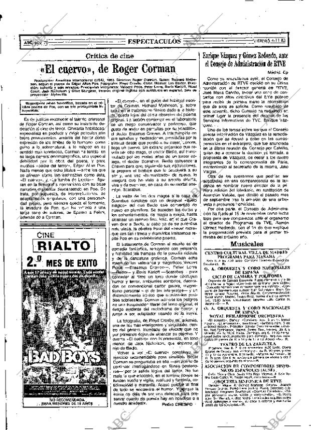 ABC MADRID 04-11-1983 página 70