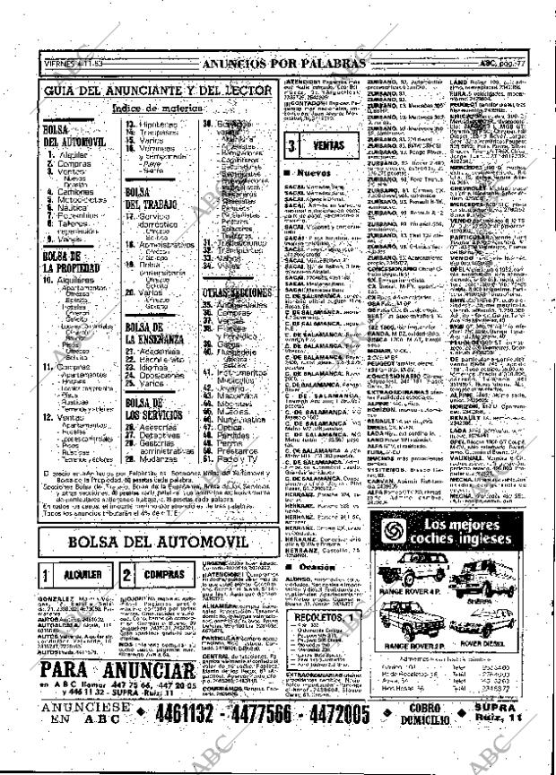 ABC MADRID 04-11-1983 página 77