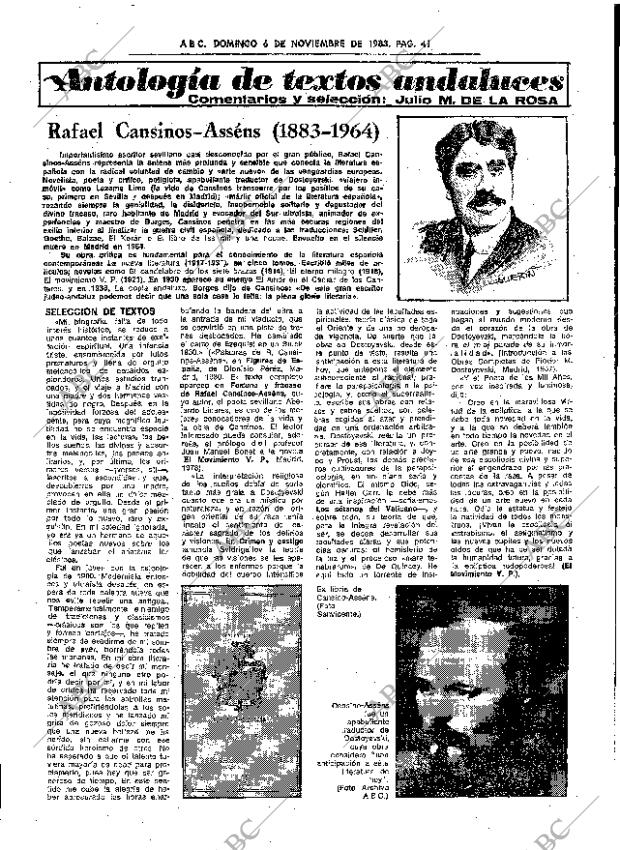 ABC SEVILLA 06-11-1983 página 41
