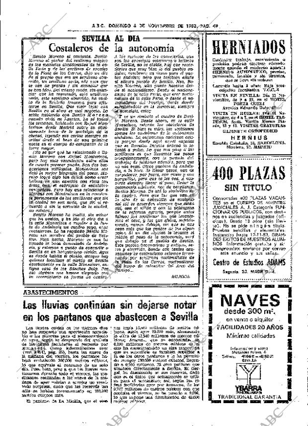 ABC SEVILLA 06-11-1983 página 49