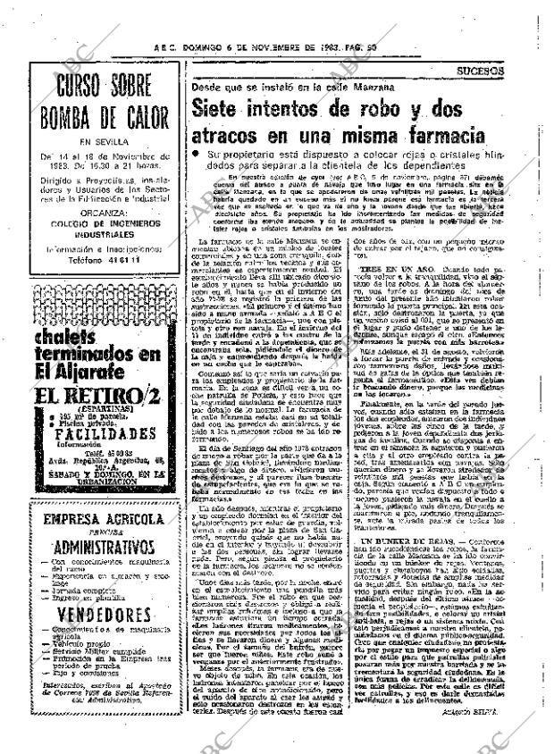 ABC SEVILLA 06-11-1983 página 50