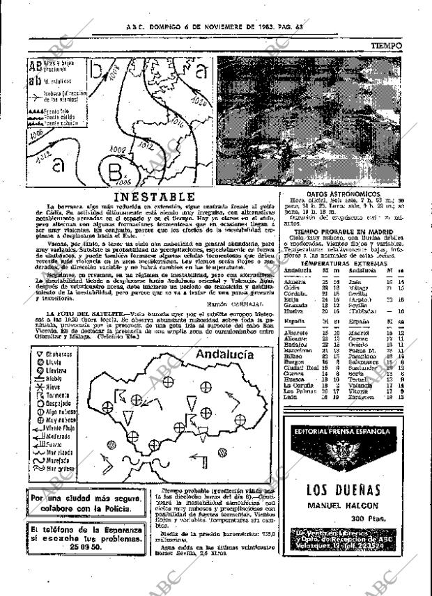 ABC SEVILLA 06-11-1983 página 63