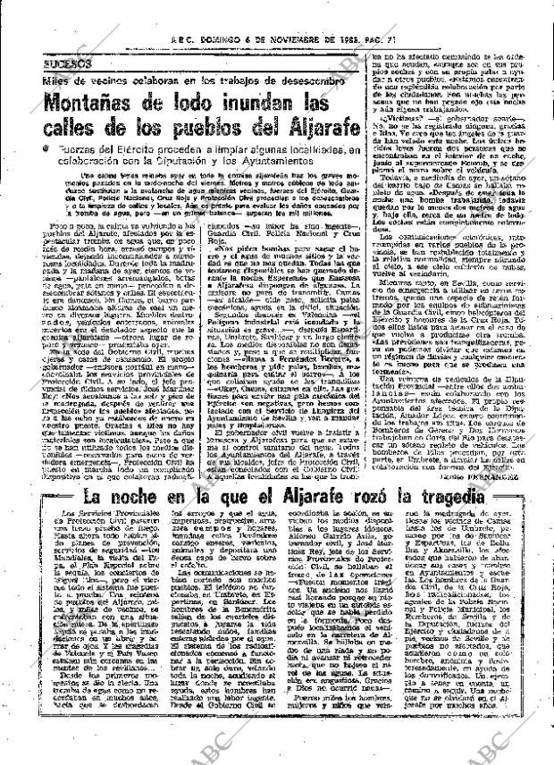 ABC SEVILLA 06-11-1983 página 71