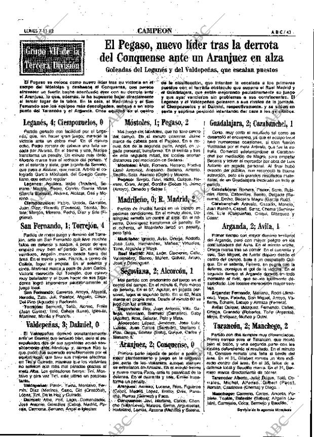 ABC MADRID 07-11-1983 página 43