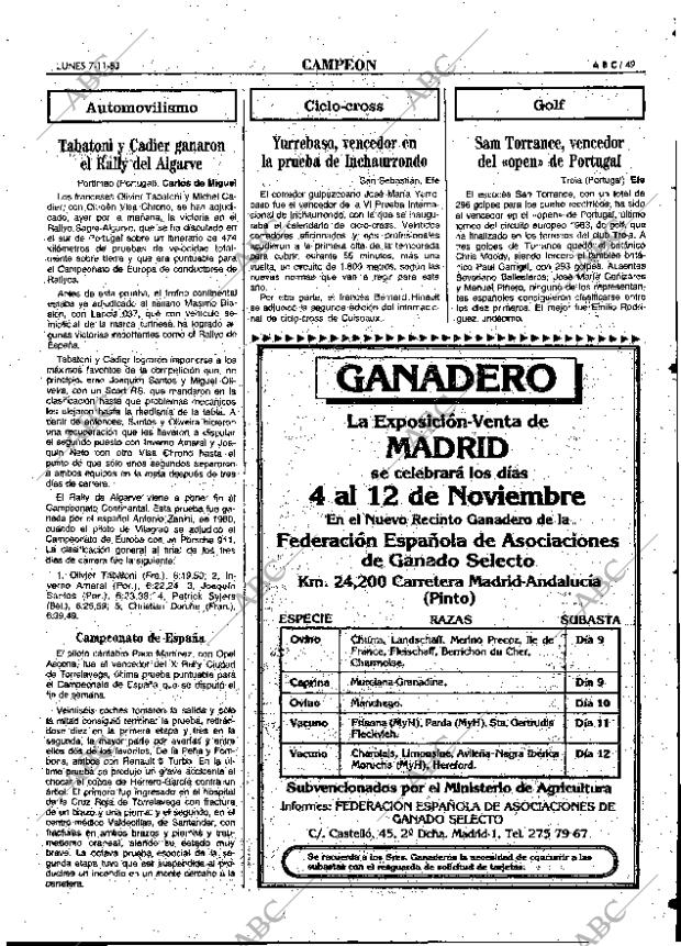 ABC MADRID 07-11-1983 página 49