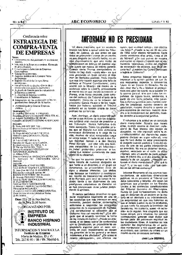 ABC MADRID 07-11-1983 página 58