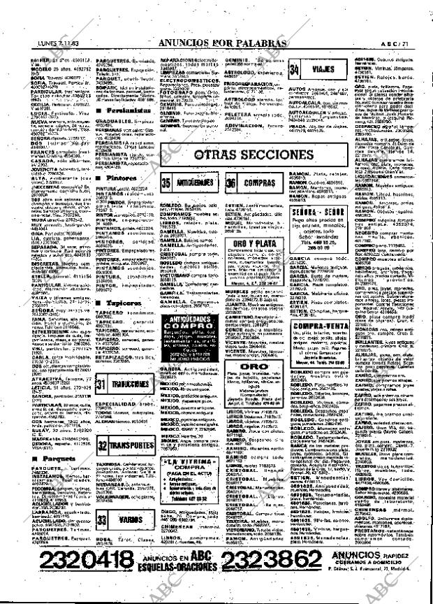 ABC MADRID 07-11-1983 página 71