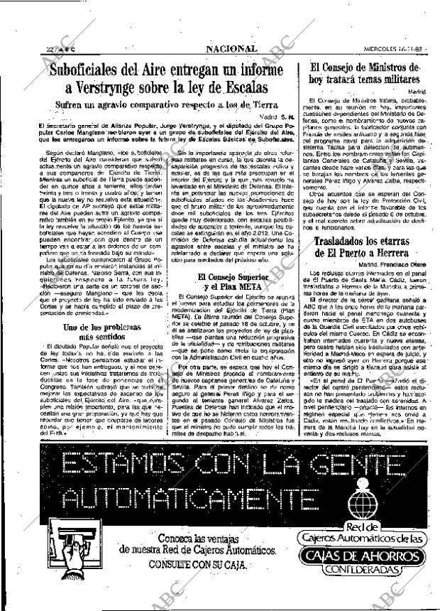 ABC MADRID 16-11-1983 página 22