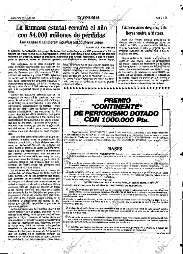ABC MADRID 16-11-1983 página 59