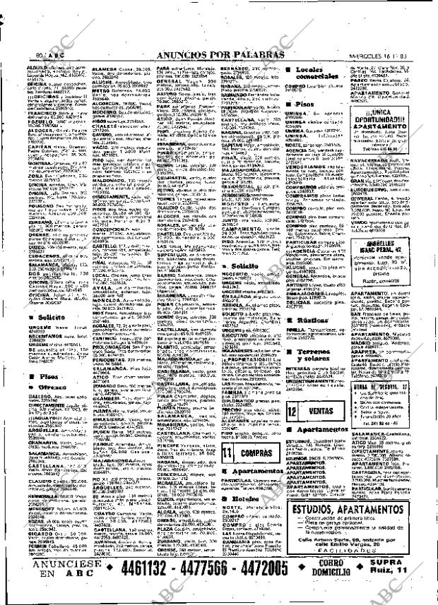 ABC MADRID 16-11-1983 página 80