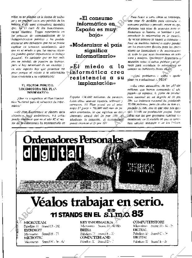 ABC MADRID 17-11-1983 página 132