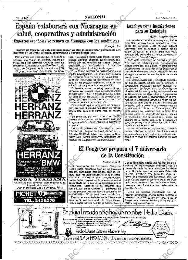 ABC MADRID 17-11-1983 página 22