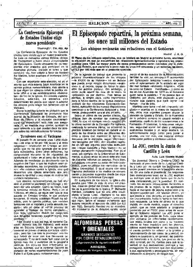 ABC MADRID 17-11-1983 página 53