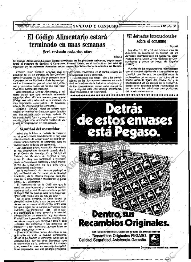 ABC MADRID 21-11-1983 página 31