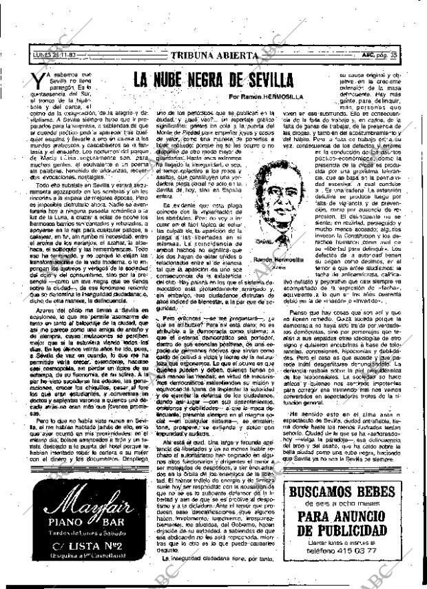 ABC MADRID 21-11-1983 página 35
