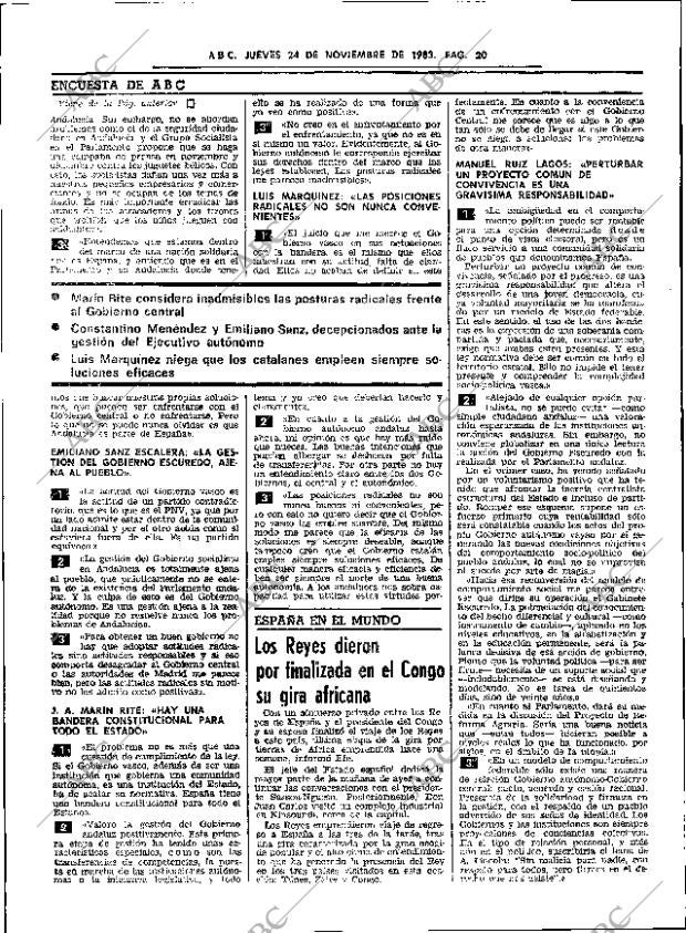ABC SEVILLA 24-11-1983 página 20