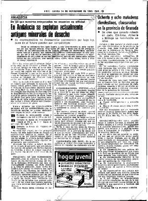 ABC SEVILLA 24-11-1983 página 28