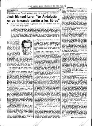ABC SEVILLA 24-11-1983 página 42