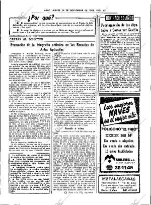 ABC SEVILLA 24-11-1983 página 45