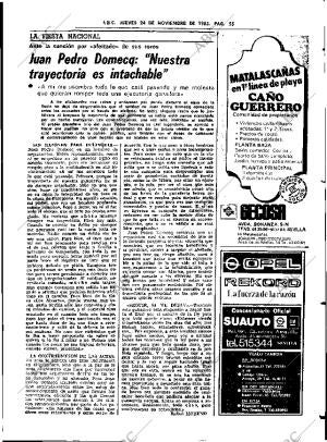 ABC SEVILLA 24-11-1983 página 55