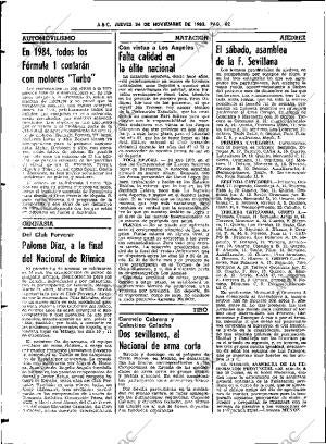ABC SEVILLA 24-11-1983 página 62