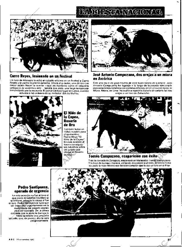 ABC SEVILLA 24-11-1983 página 81