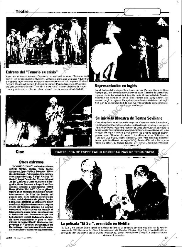 ABC SEVILLA 24-11-1983 página 87