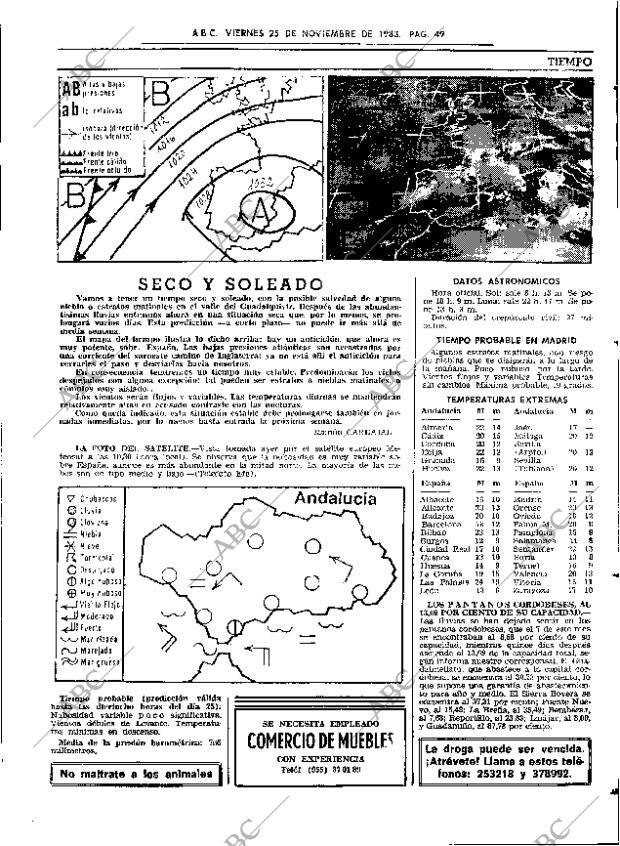 ABC SEVILLA 25-11-1983 página 49