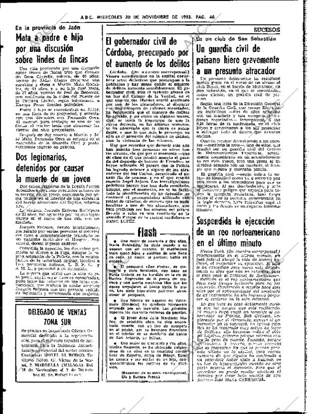 ABC SEVILLA 30-11-1983 página 46