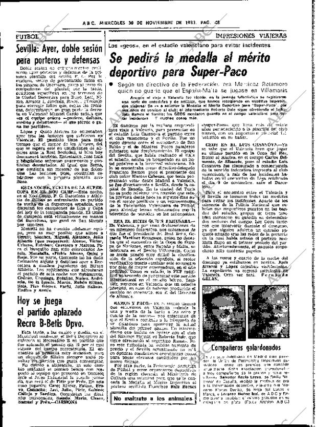ABC SEVILLA 30-11-1983 página 48