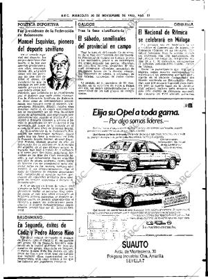 ABC SEVILLA 30-11-1983 página 51