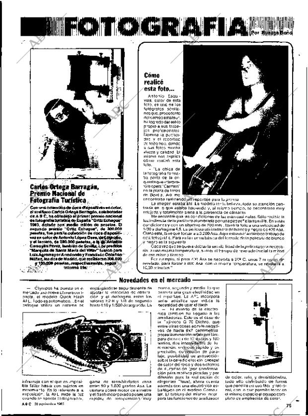 ABC SEVILLA 30-11-1983 página 75