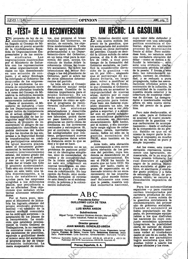 ABC MADRID 01-12-1983 página 15