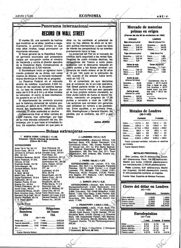 ABC MADRID 01-12-1983 página 41