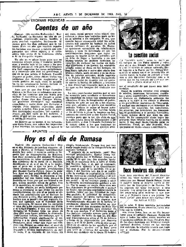 ABC SEVILLA 01-12-1983 página 16