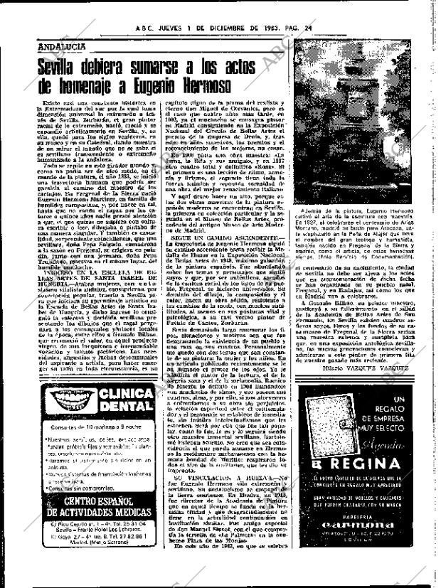 ABC SEVILLA 01-12-1983 página 24