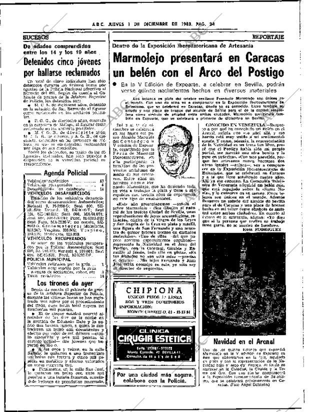 ABC SEVILLA 01-12-1983 página 34
