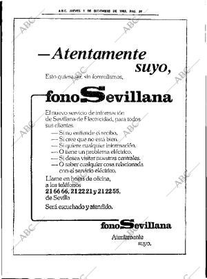 ABC SEVILLA 01-12-1983 página 39