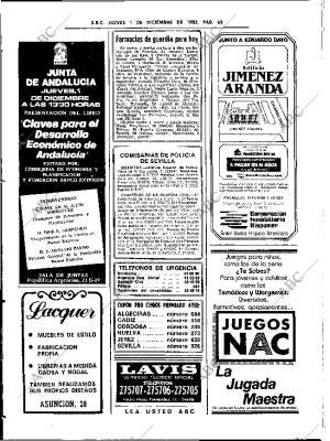 ABC SEVILLA 01-12-1983 página 62
