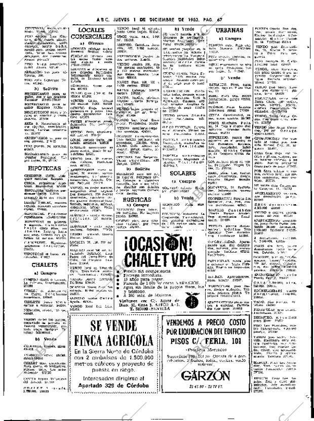ABC SEVILLA 01-12-1983 página 67