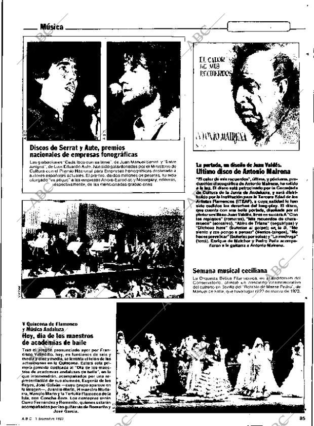 ABC SEVILLA 01-12-1983 página 85