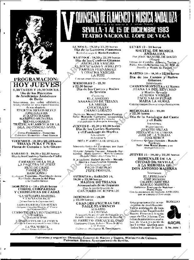 ABC SEVILLA 01-12-1983 página 88