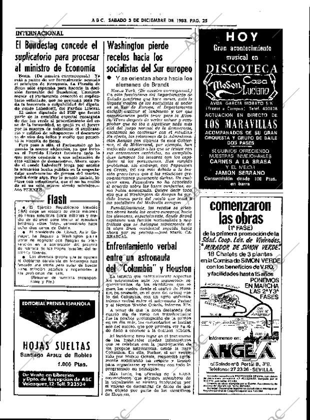 ABC SEVILLA 03-12-1983 página 25