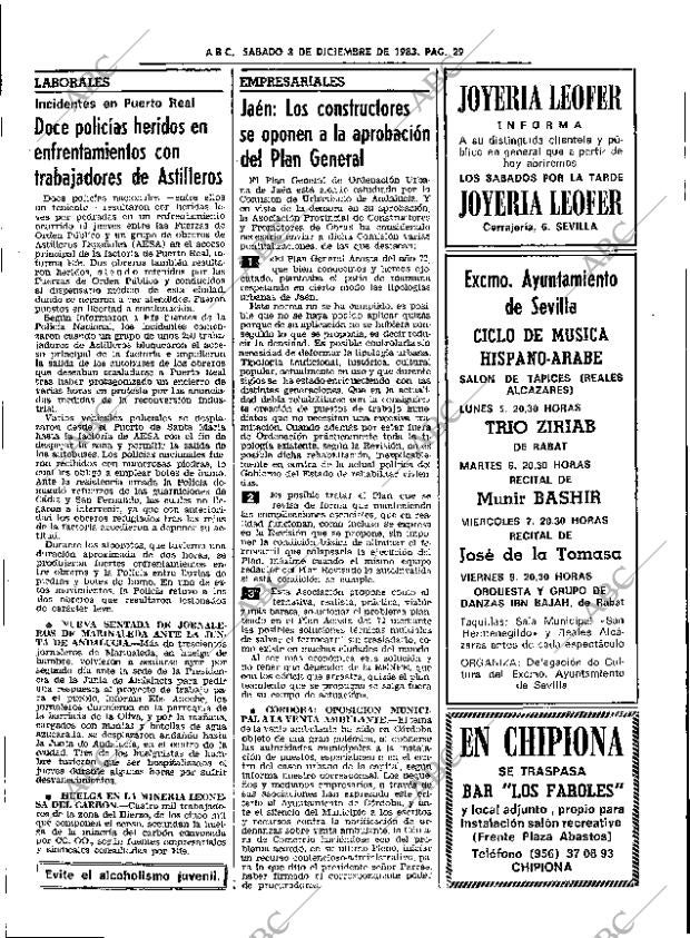 ABC SEVILLA 03-12-1983 página 29