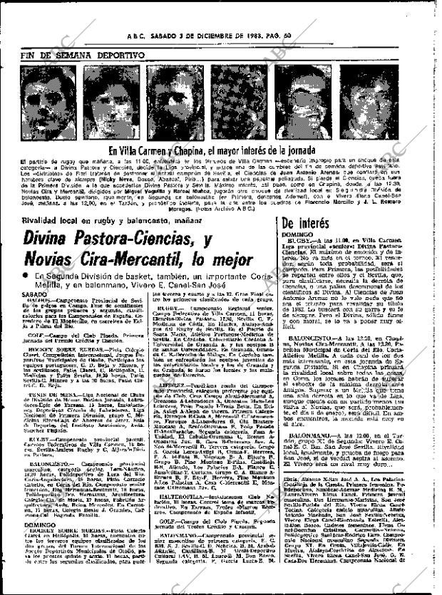 ABC SEVILLA 03-12-1983 página 60