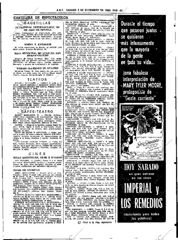 ABC SEVILLA 03-12-1983 página 65