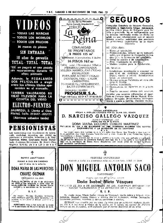ABC SEVILLA 03-12-1983 página 73