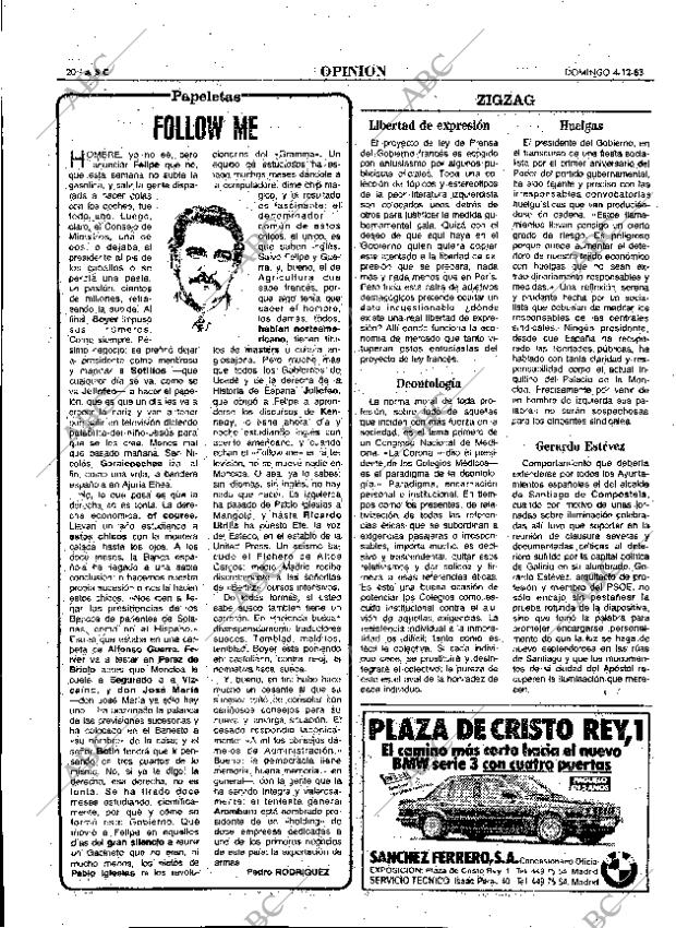 ABC MADRID 04-12-1983 página 20