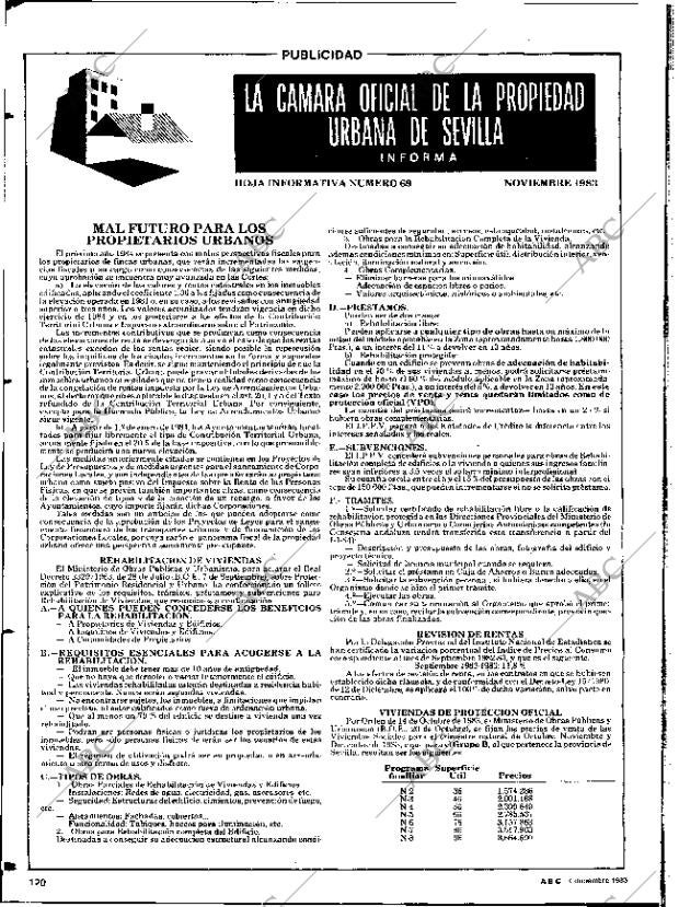 ABC SEVILLA 04-12-1983 página 120