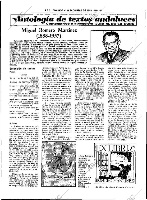 ABC SEVILLA 04-12-1983 página 47